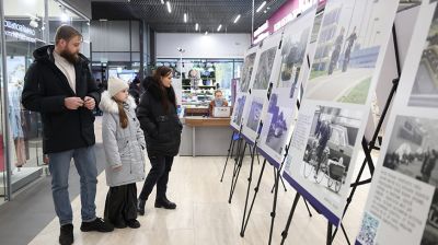 Марафон единства: фотовыставка "Беларусь. Взлет" представлена в Бобруйске