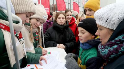 Городской квест и интерактивные площадки: второй день "Марафона единства" проходит в Могилеве