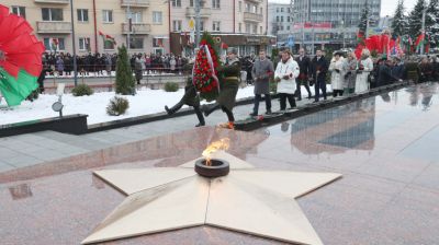 Привалов: дата 26 ноября вошла в историю Гомеля как яркая страница героической доблести