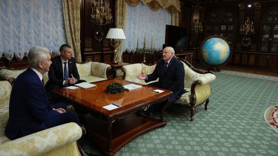 Лукашенко провел встречу с мэром Москвы Собяниным