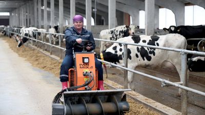 Крупный молочно-товарный комплекс открыли в Пинском районе