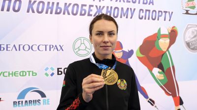 Зуева выиграла масс-старт на Кубке Содружества по конькобежному спорту, всего у сборной 13 наград