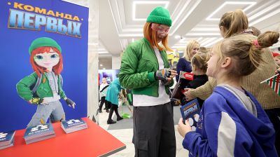 Квест "Команда первых" во время "Марафона единства" прошел в Солигорске