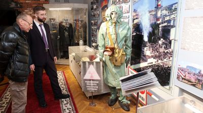 Учитель гомельской СШ открыл музей истории гомельской милиции