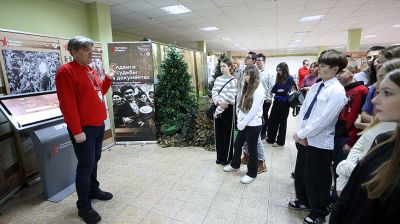 "Марафон единства": выставка "Подвиги и судьбы партизан в документах" представлена в Лиде