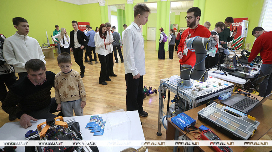 В Лиде организована интерактивная площадка Национального детского технопарка "В будущее - вместе!"