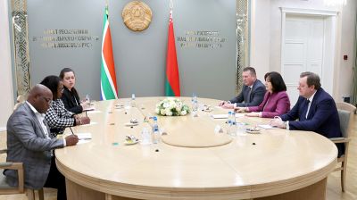 Кочанова: Беларусь готова к взаимодействию с ЮАР по самым разным направлениям