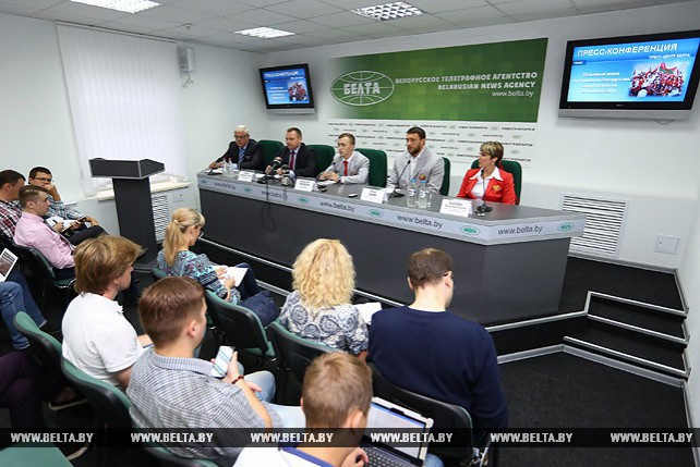 Пресс-конференция на тему "Основные итоги выступления белорусских спортсменов на Олимпиаде-2016" прошла в пресс-центре БЕЛТА
