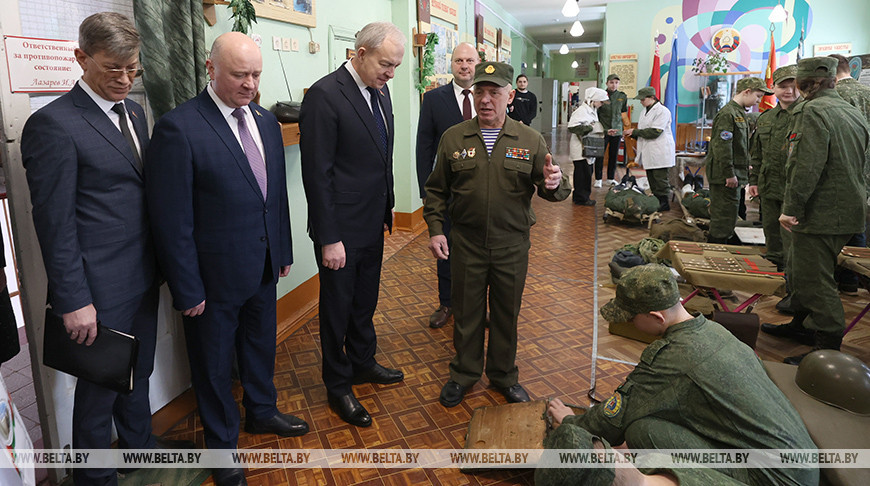 Сергеенко: военно-патриотические клубы Минской области объединяют более 3,5 тыс. детей  