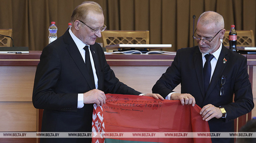 Торжественная встреча участников 17-й Белорусской антарктической экспедиции прошла в Минске