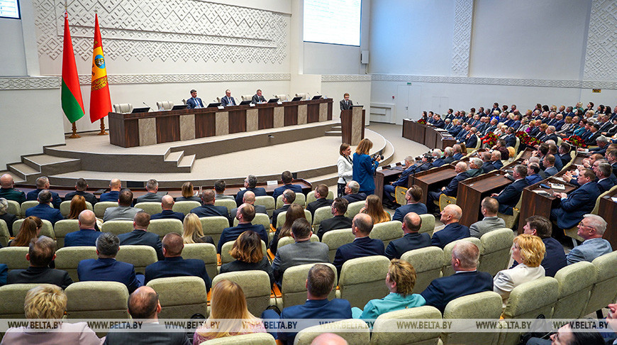 В Могилеве прошло заседание делегатов ВНС от области