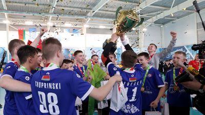 Юные гандболисты "Машеки" стали победителями "Стремительного мяча"