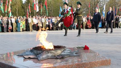 Патриотическая акция "Прорыв Победы" прошла в мемориальном комплексе "Прорыв"