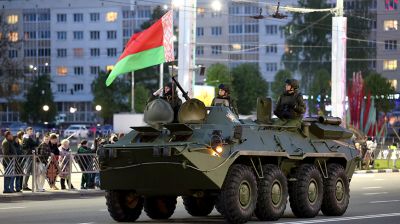 Репетиции парада в честь 80-летия Великой Победы прошли в регионах Беларуси