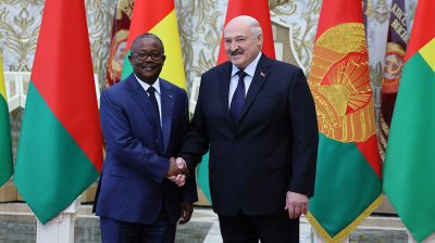 Лукашенко провел переговоры с Президентом Гвинеи-Бисау