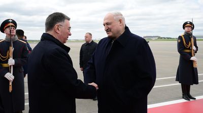 Лукашенко прибыл с рабочим визитом в Россию