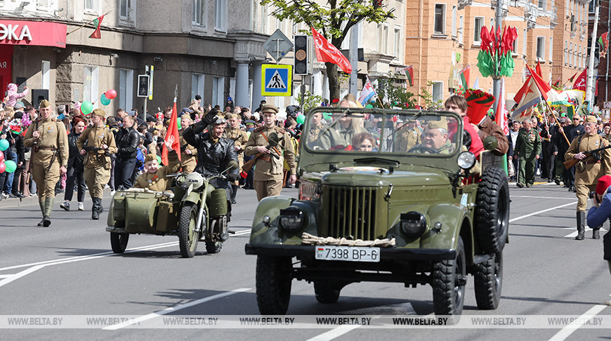 С благодарностью в сердцах. 80-летие Великой Победы отмечают в Могилеве