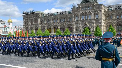 Лукашенко в Москве принял участие в торжествах в честь Дня Победы