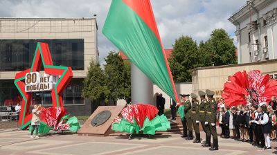 Крупко: когда видим наш флаг, слышим наш гимн, думаем о единстве народа и гордости за страну  