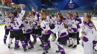 Хоккеистки "Цитадели" стали двукратными чемпионками Беларуси