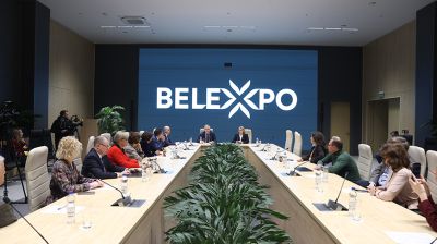Презентацию "Беларусь деловая" для представителей Российского союза выставок и ярмарок представили в ММВЦ
