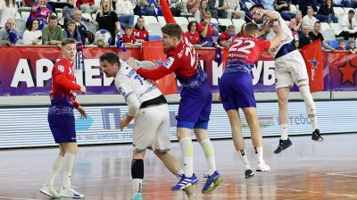 Гандболисты СКА сравняли счет в финале чемпионата Беларуси