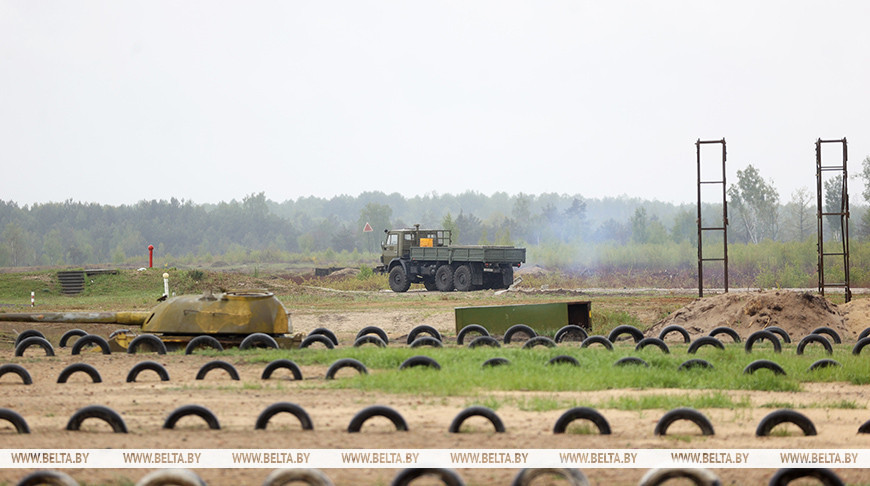 На Брестском полигоне проходят плановые учебные сборы с военнообязанными