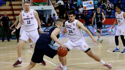 Баскетболисты "Гродно-93" сравняли счет в финальной серии чемпионата Беларуси