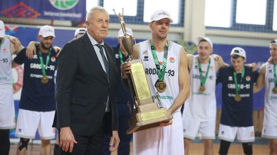 Баскетболисты "Гродно-93" спустя 21 год стали чемпионами Беларуси