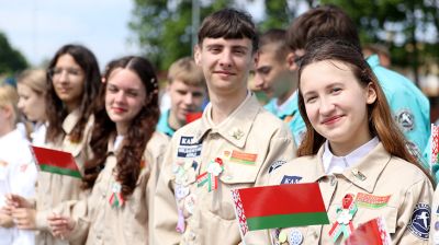 "Лето начинается классно". Первую очередь Республиканского патриотического центра открыли в Бресте