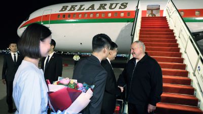 Лукашенко прибыл с визитом в Китай