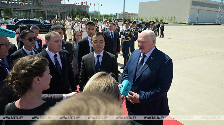 Завершился визит Лукашенко в Китай