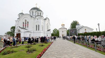 900 лет веры. Праздничные торжества проходят в Спасо-Евфросиниевском монастыре в Полоцке
