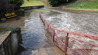 Сильный ураган прошел в Гродно