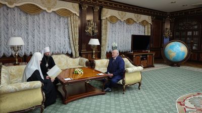 Лукашенко провел встречу с Патриархом Кириллом