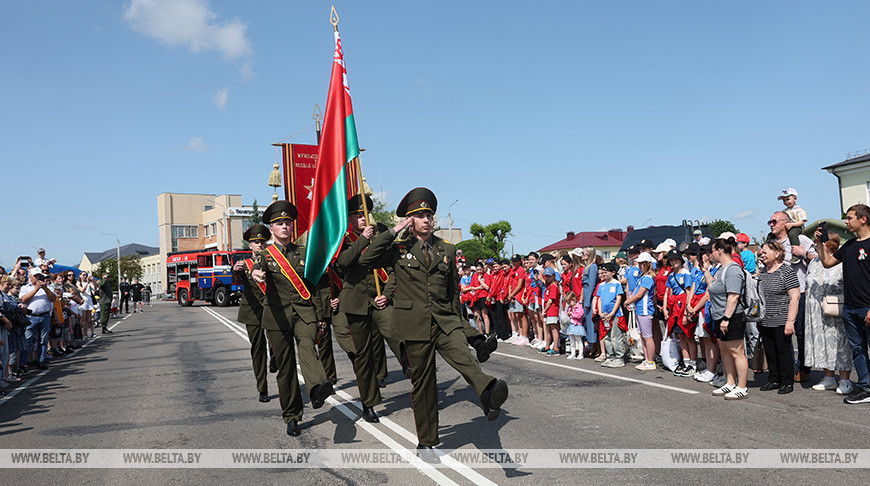 Акция "Марш Победы" приехала в Смолевичи