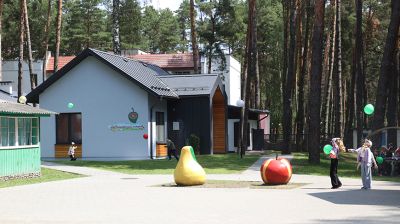 Два новых корпуса открыли в оздоровительном лагере "Салют" для детей из Бреста