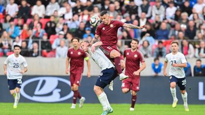 Национальный футбольный стадион принял матч сборных Беларуси и России