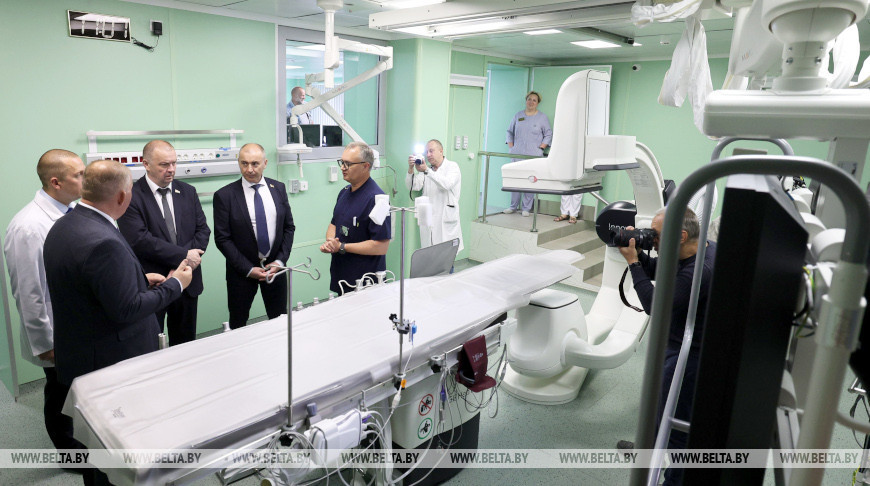 Обновленные рентген-операционные открыли в двух медучреждениях Витебска