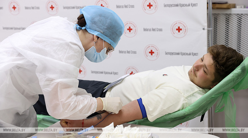 Белорусский Красный Крест проводит масштабную акцию ко Всемирному дню донора крови