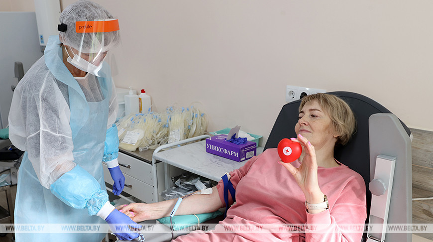 В Беларуси проходит акция ко Всемирному дню донора крови