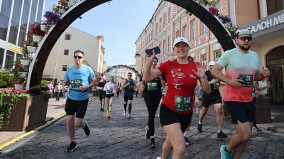 "Гарадзенская вандроўка" собрала 1,4 тыс. любителей бега