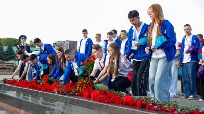 В Брестской крепости участники "Поезда Памяти" почтили память погибших на войне