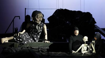 Премьера спектакля "Хутар" прошла в Белорусском театре кукол 