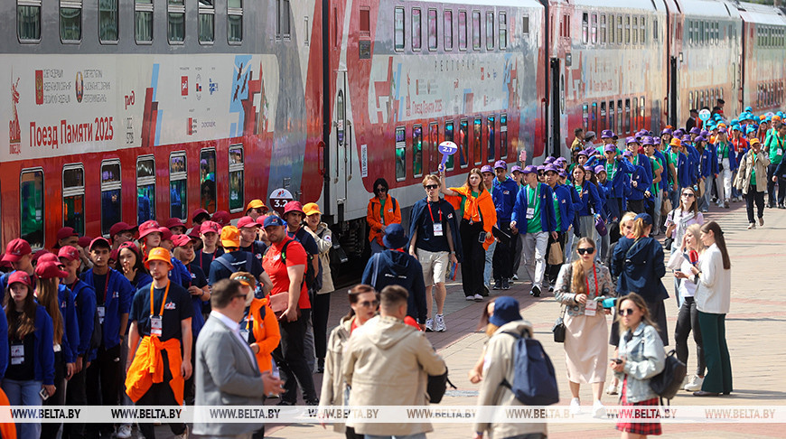"Невероятные и наполненные дни". "Поезд Памяти" встретили в Гродно