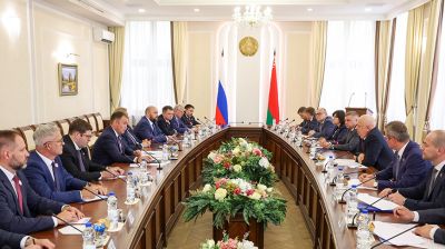 В правительстве состоялась встреча с губернатором Кемеровской области