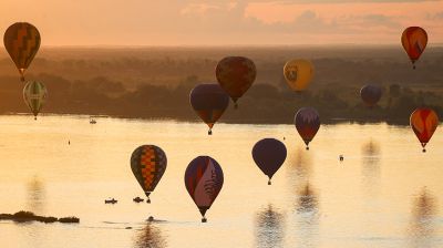 Чемпионат по воздухоплавательному спорту прошел в небе над Нижним Новгородом