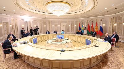 Заседание Высшего Евразийского экономического совета проходит в Минске 