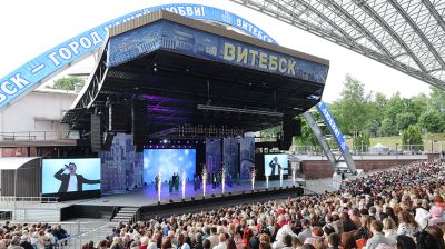 "Какая красота, какой город!" В Летнем амфитеатре прошел концерт в честь дня рождения Витебска  