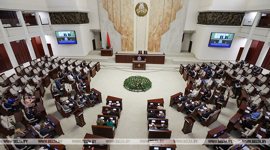 На второй сессии Палаты представителей принято 67 законопроектов